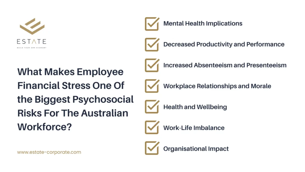 What Makes Employee Financial Stress One Of the Biggest Psychosocial Risks For The Australian Workforce